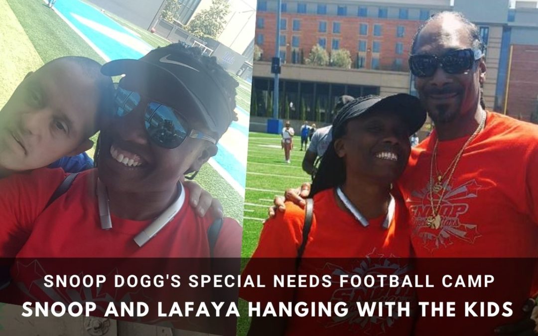 Snoop Dogg Playing Football With Special Needs Children